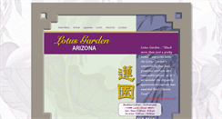 Desktop Screenshot of lotusgardeninpinetop.com