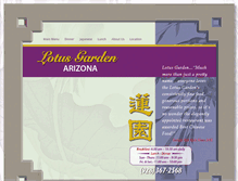 Tablet Screenshot of lotusgardeninpinetop.com